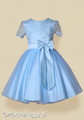 Błękitna  sukienka dla dziewczynki