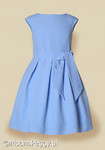 Błękitna sukienka dla dziewczynki
